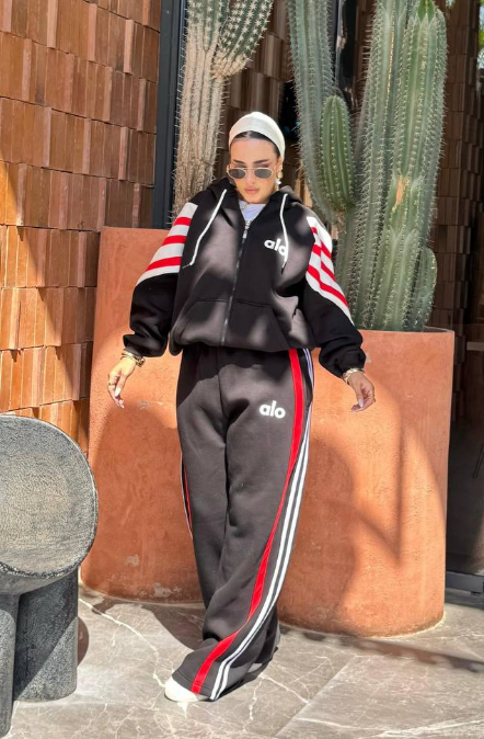 سوت ALO الكحلي والأسود الفخم 💙🖤