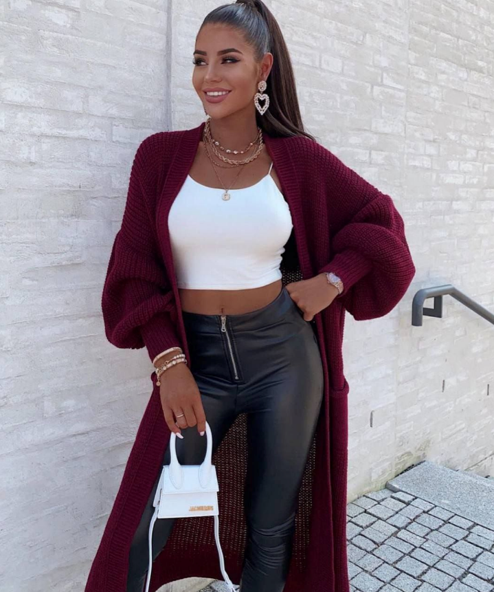 كادي طويل كم بالونه، ستايل أنيق وراقي