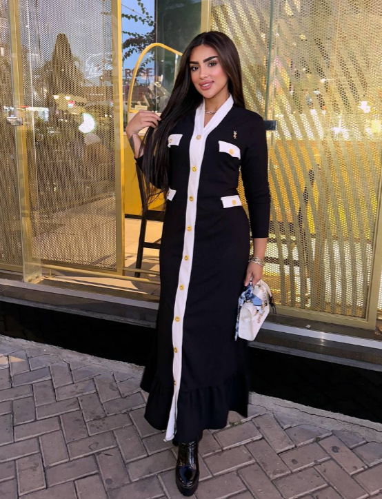 فستان ريب شتوي تركي – تصميم ألترا شيك