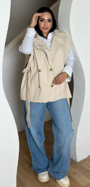 جاكيت جبردين أوڤر سايز –  😍