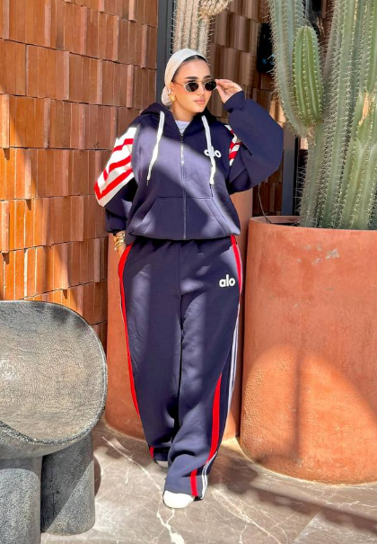 سوت ALO الكحلي والأسود الفخم 💙🖤