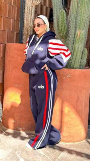 سوت ALO الكحلي والأسود الفخم 💙🖤