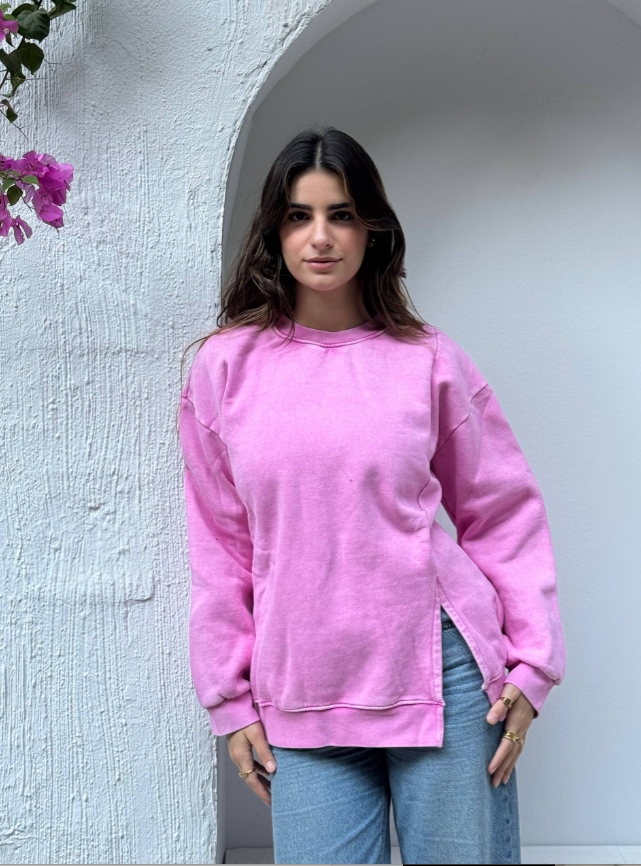 سويتشيرت "فتحة الجنب"