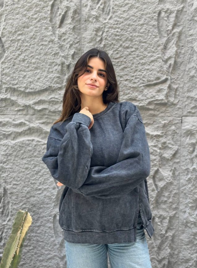 سويتشيرت "فتحة الجنب"