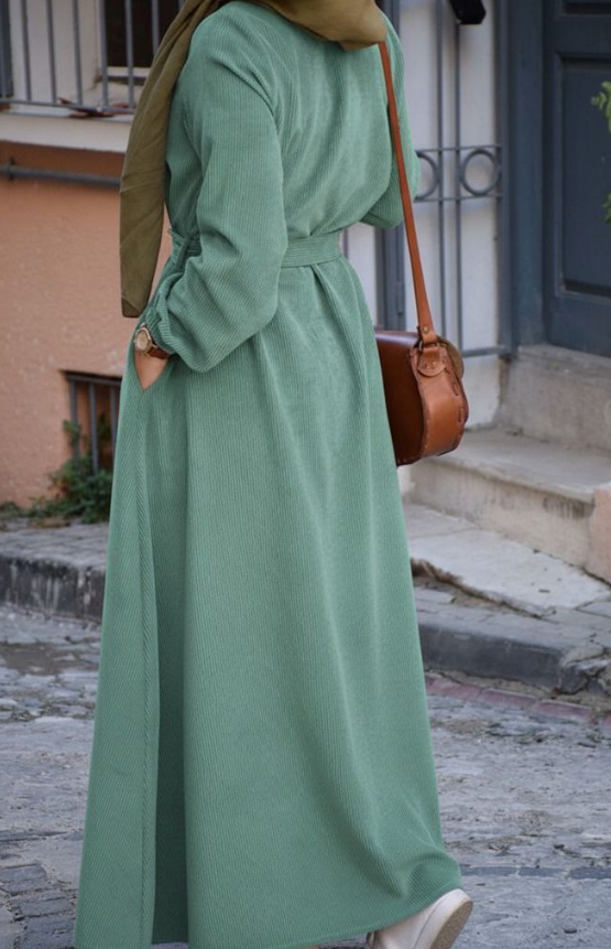 🌸 دريس ريب قطيفة زراير سعودي 🌸