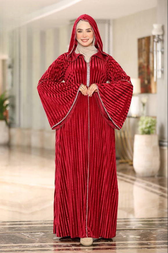 دريس قطيفة فرنسية مستوردة ✨🖤