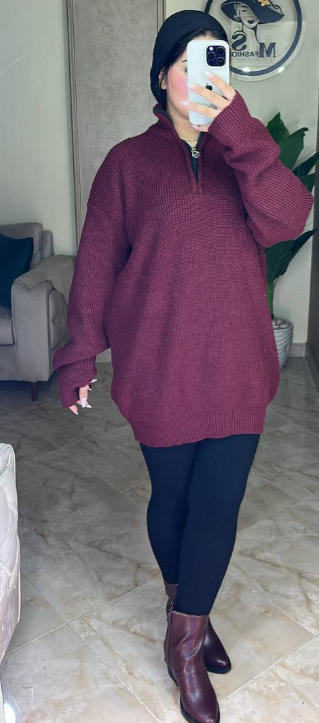 بلوفر نص سوسته كاجوال دفا