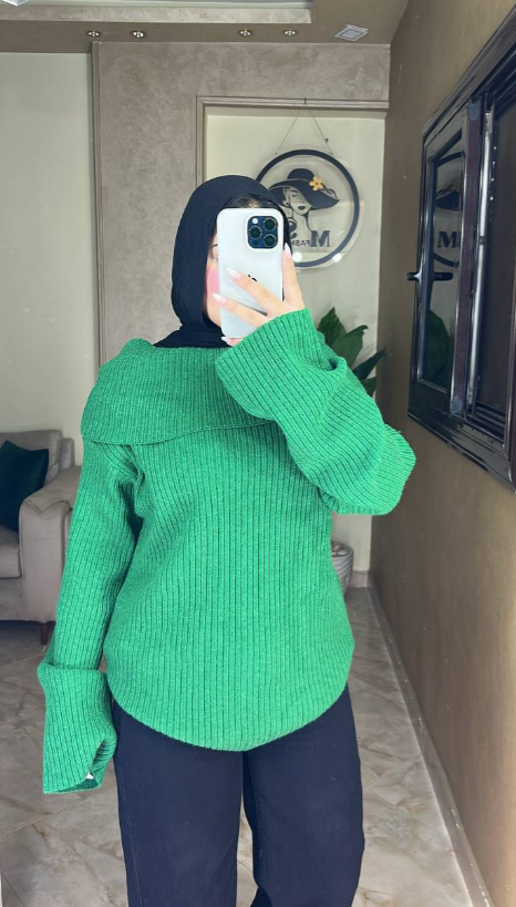 بلوفر أوف شولدر التريكو –