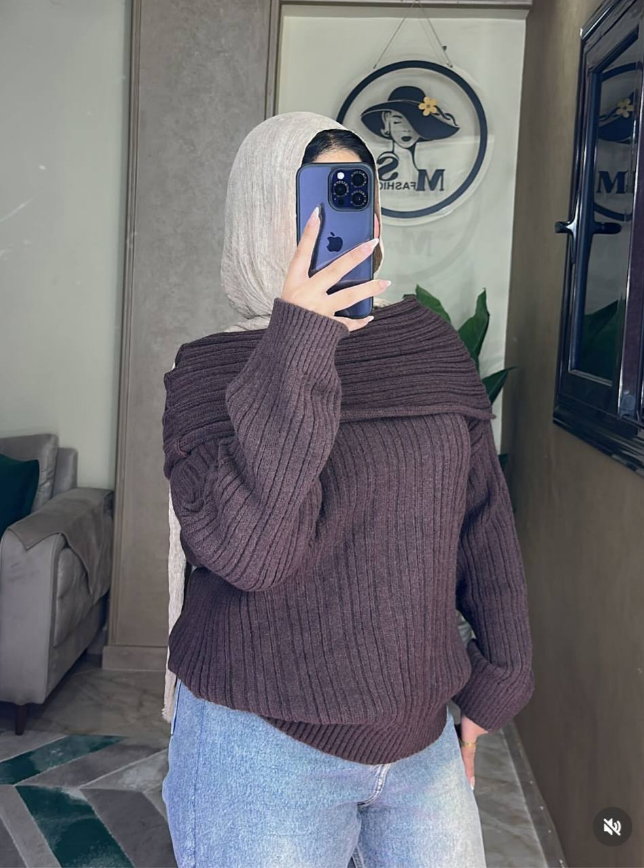 بلوفر أوف شولدر التريكو –