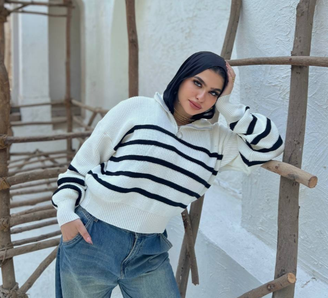 كروب تريكو مقلم نص سوستة