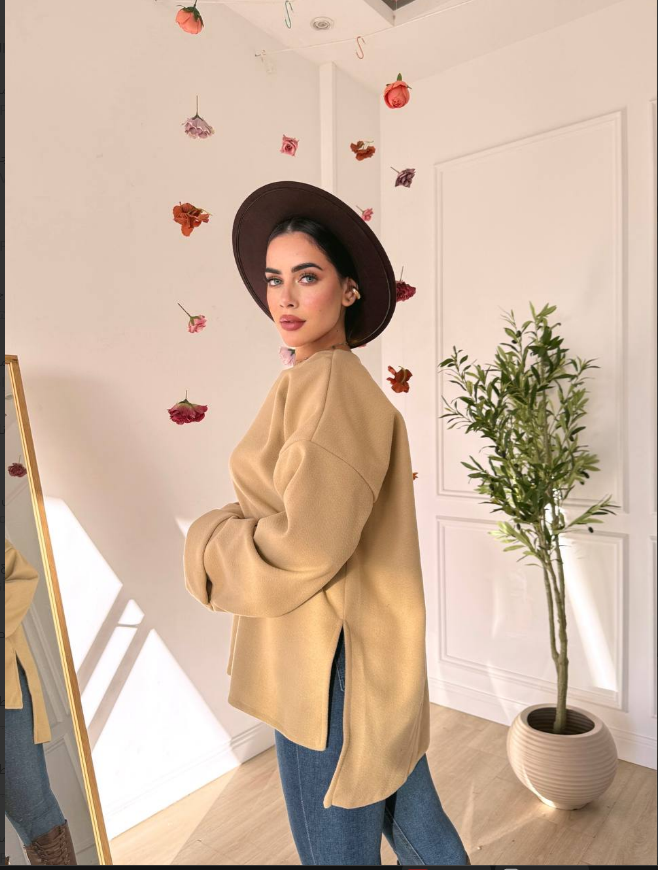 Daily Cozy Pullover – بلوفر ديلي كوزي