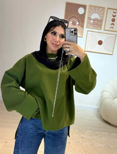 Daily Cozy Pullover – بلوفر ديلي كوزي